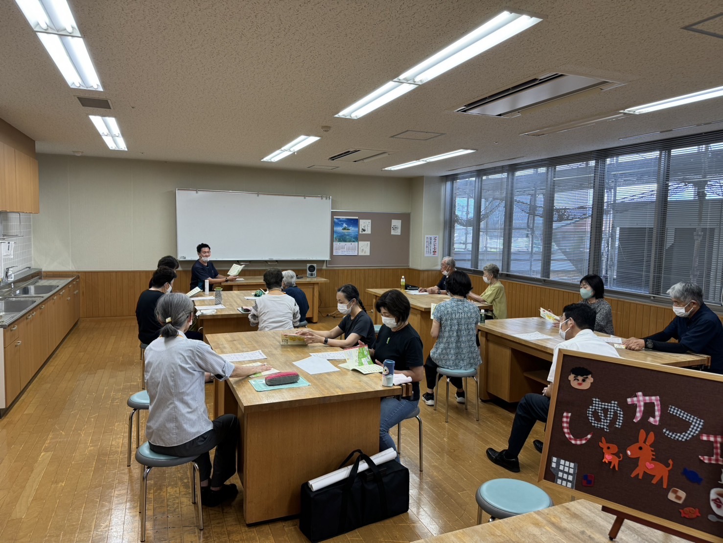 認知症カフェでの講習